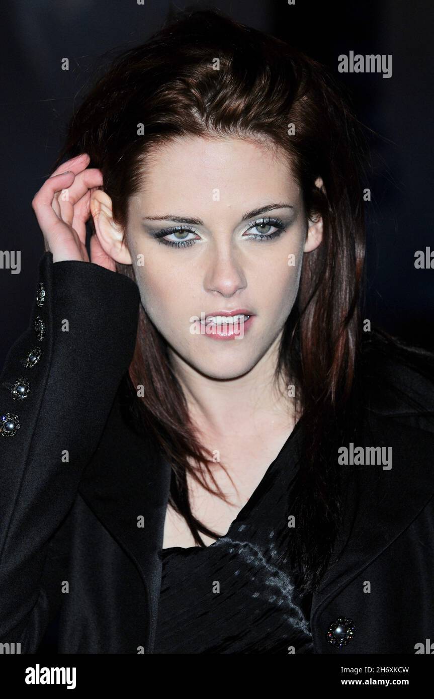 Kristen Stewart, Twilight Premiere, Vue West End, London. UK Stock Photo