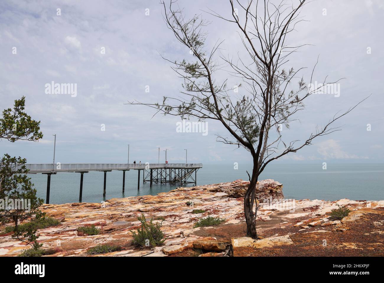 Nightcliff Jetty in Darwin, Northern Territory, Australia Stock Photo