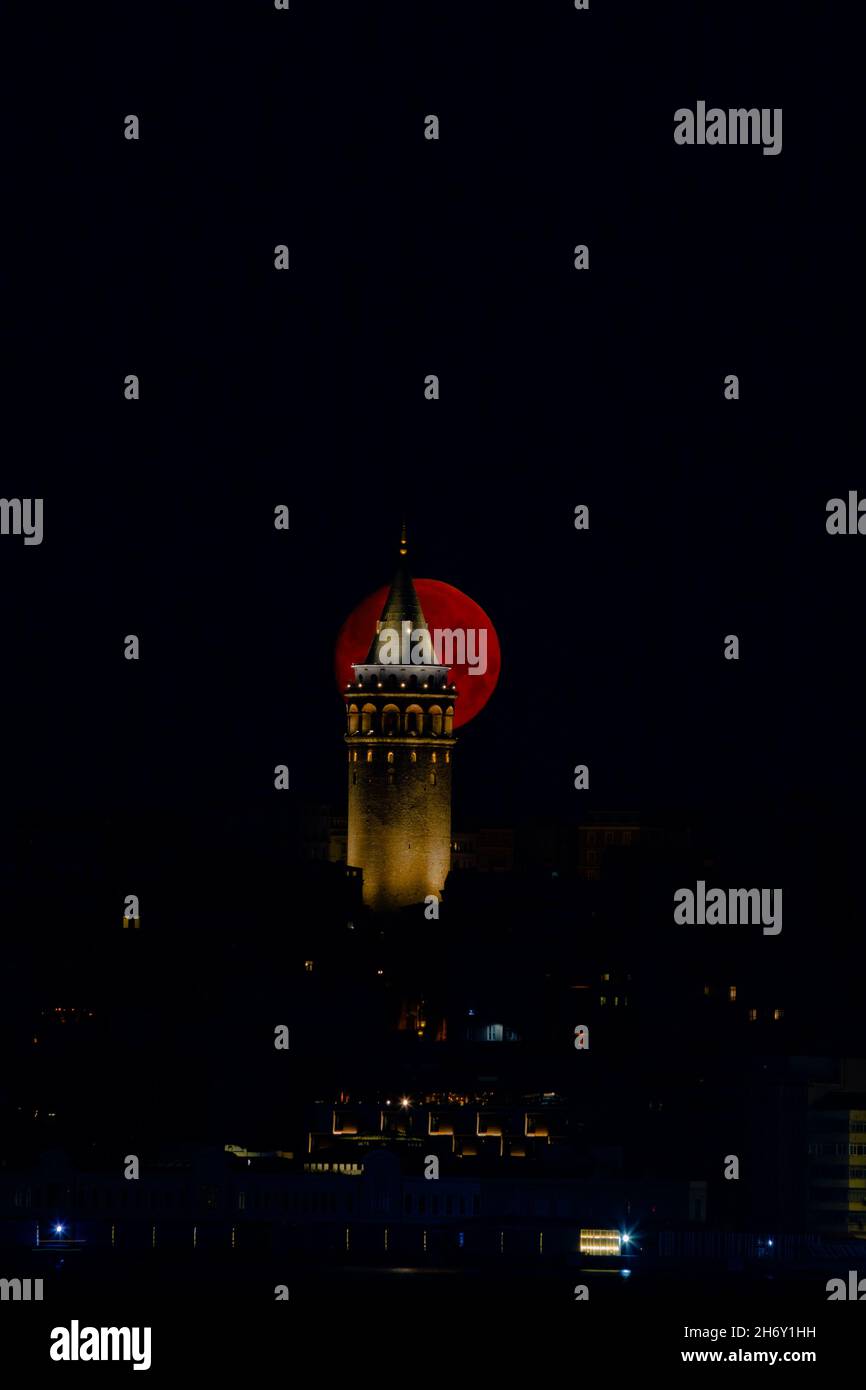 Galata Tower Moon Yeni Şafak English On X: "The Crescent Moon