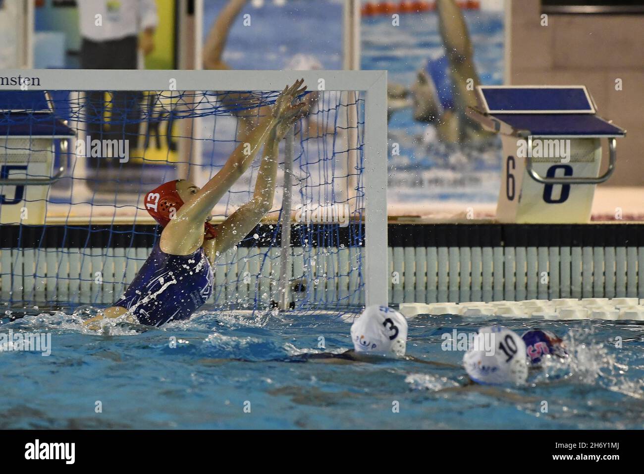 Divina NIGRO of Lille UC (FRA) in action during the Waterpolo Euro