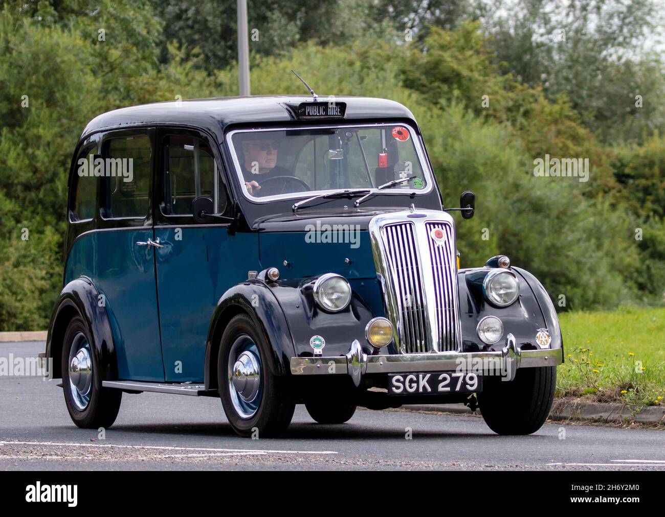 1955 Beardmore Taxi Stock Photo Alamy