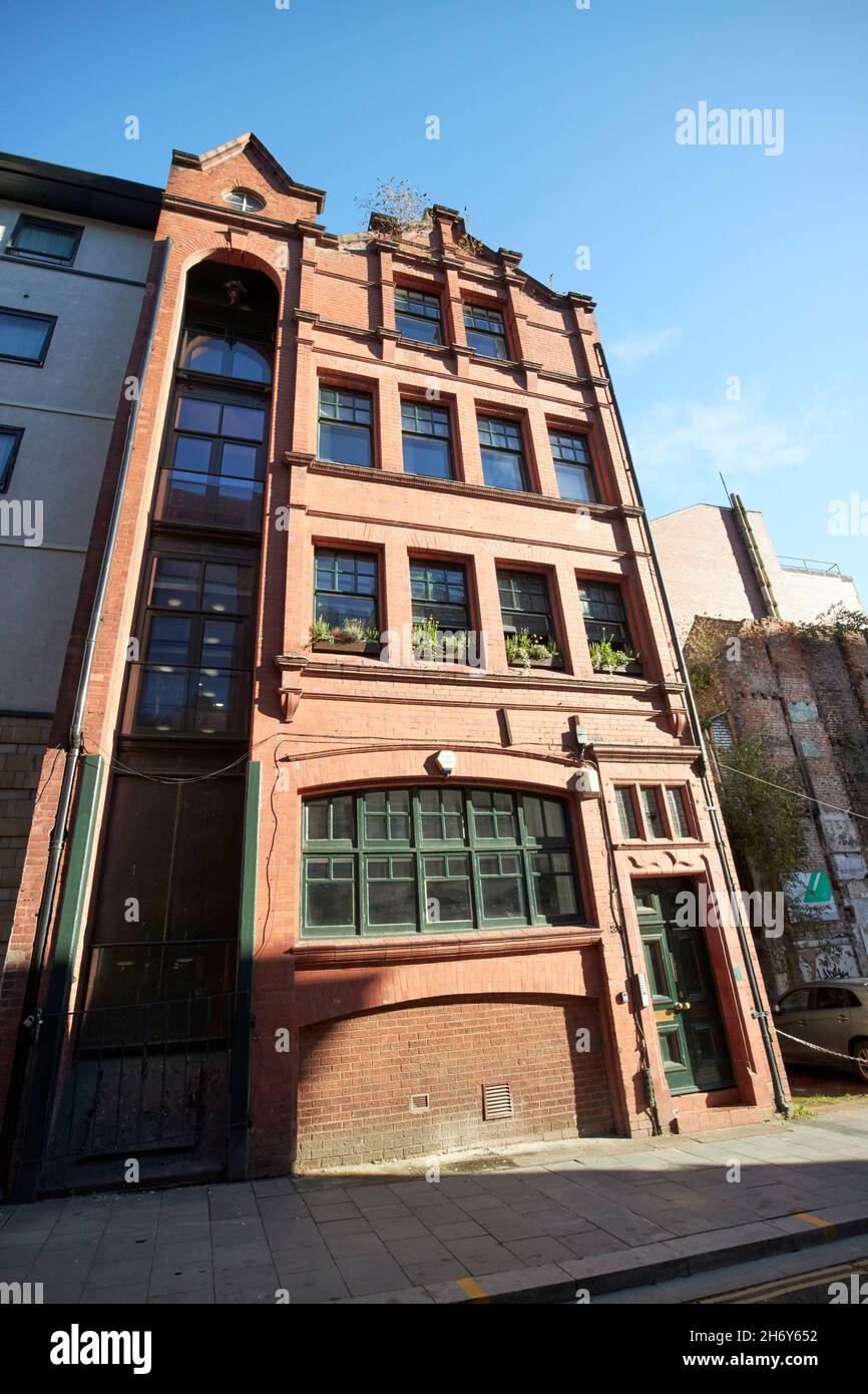 the bands building 8 vernon street Liverpool merseyside uk Stock Photo
