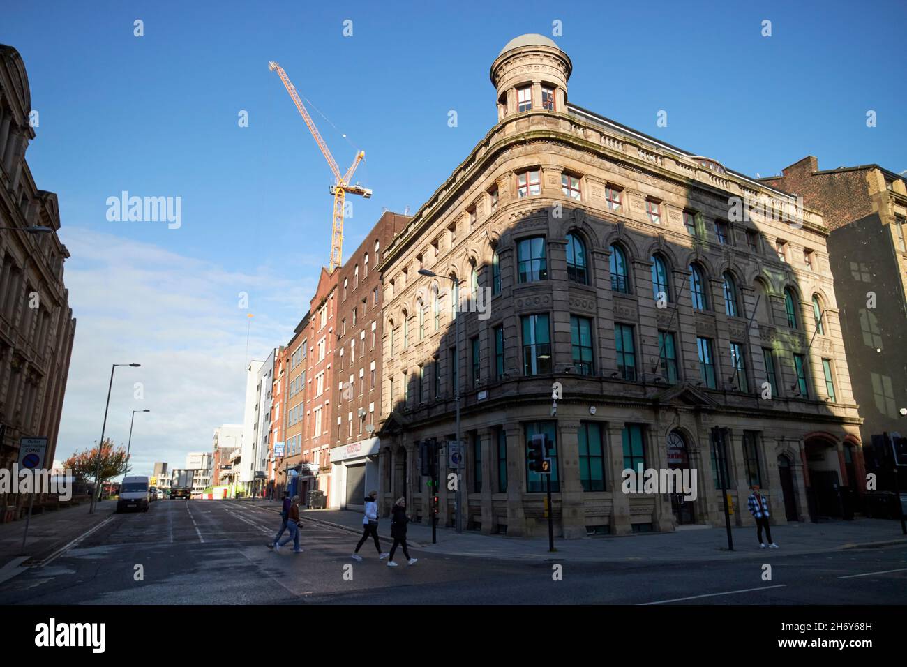 beetham court former merseytravel building 51-55 tithebarn street at the junction with pall mall Liverpool merseyside uk Stock Photo