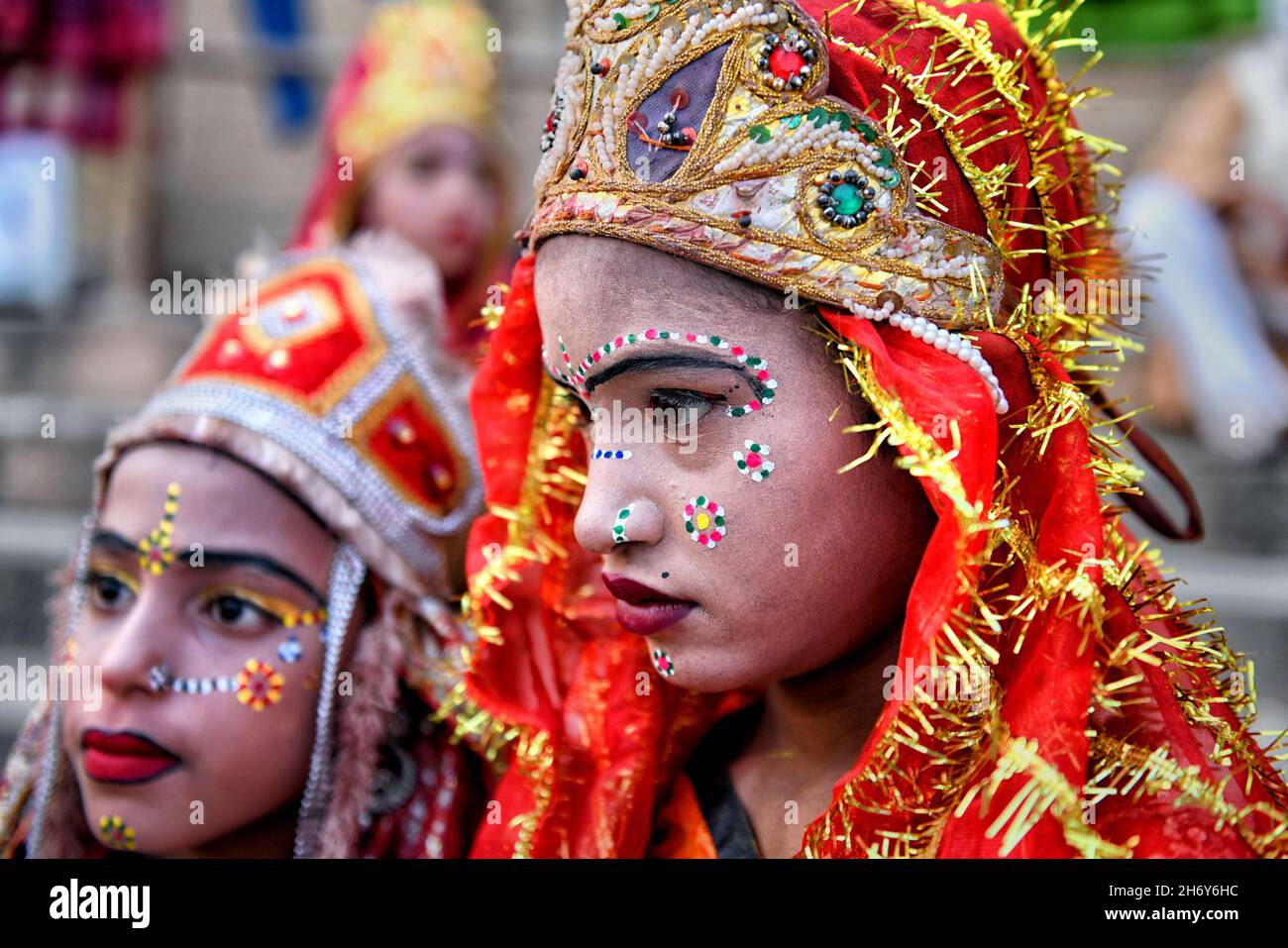 Little children dressed as different Hindu Mythological Character for ...