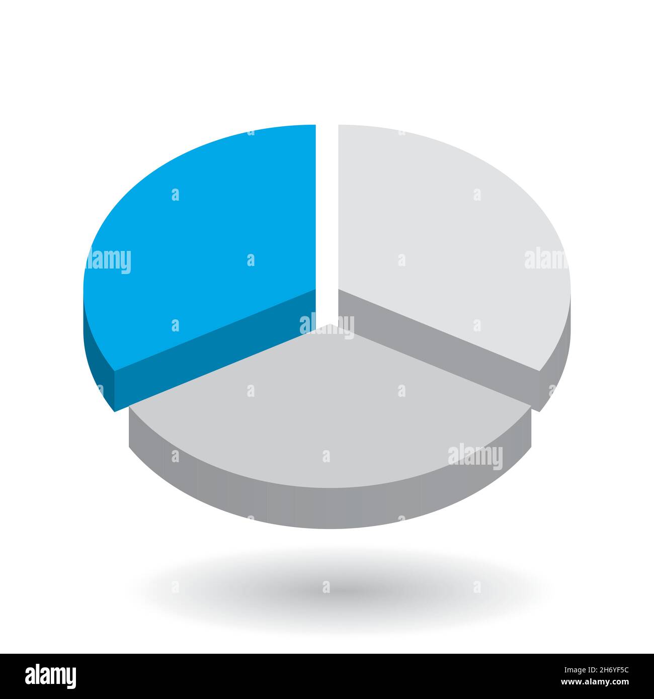 Vector 3d pie chart infographic hi-res stock photography and images - Alamy