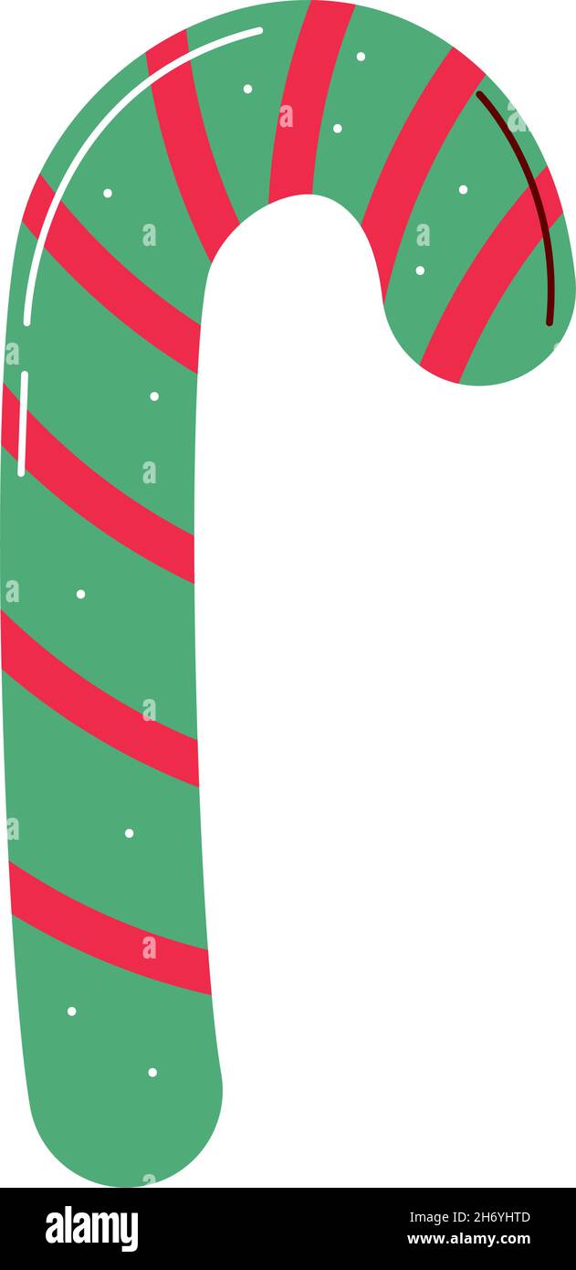 christmas candy stick Stock Vector Image & Art - Alamy