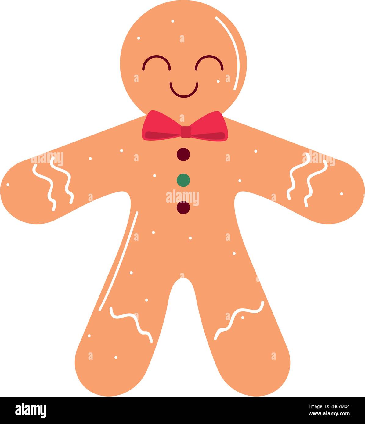christmas gingerbread man Stock Vector Image & Art - Alamy