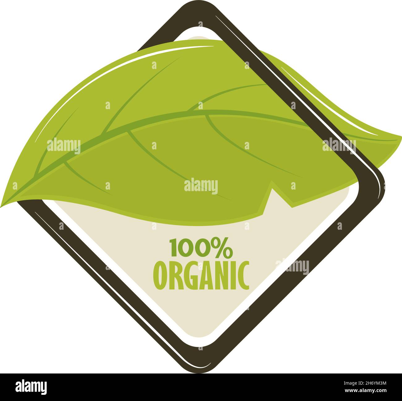 nature organic label Stock Vector Image & Art - Alamy