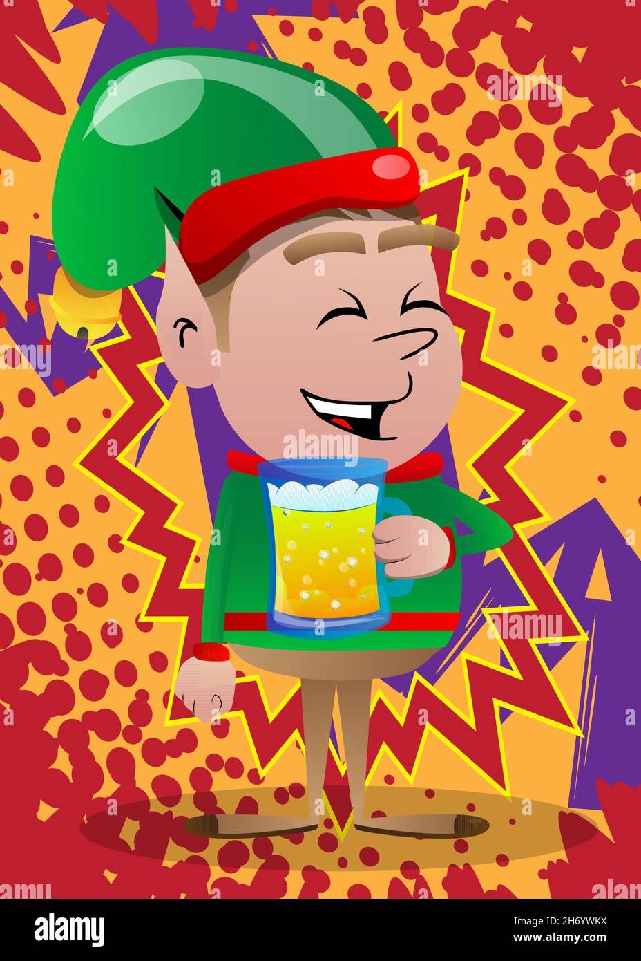 drinking elves cartoon