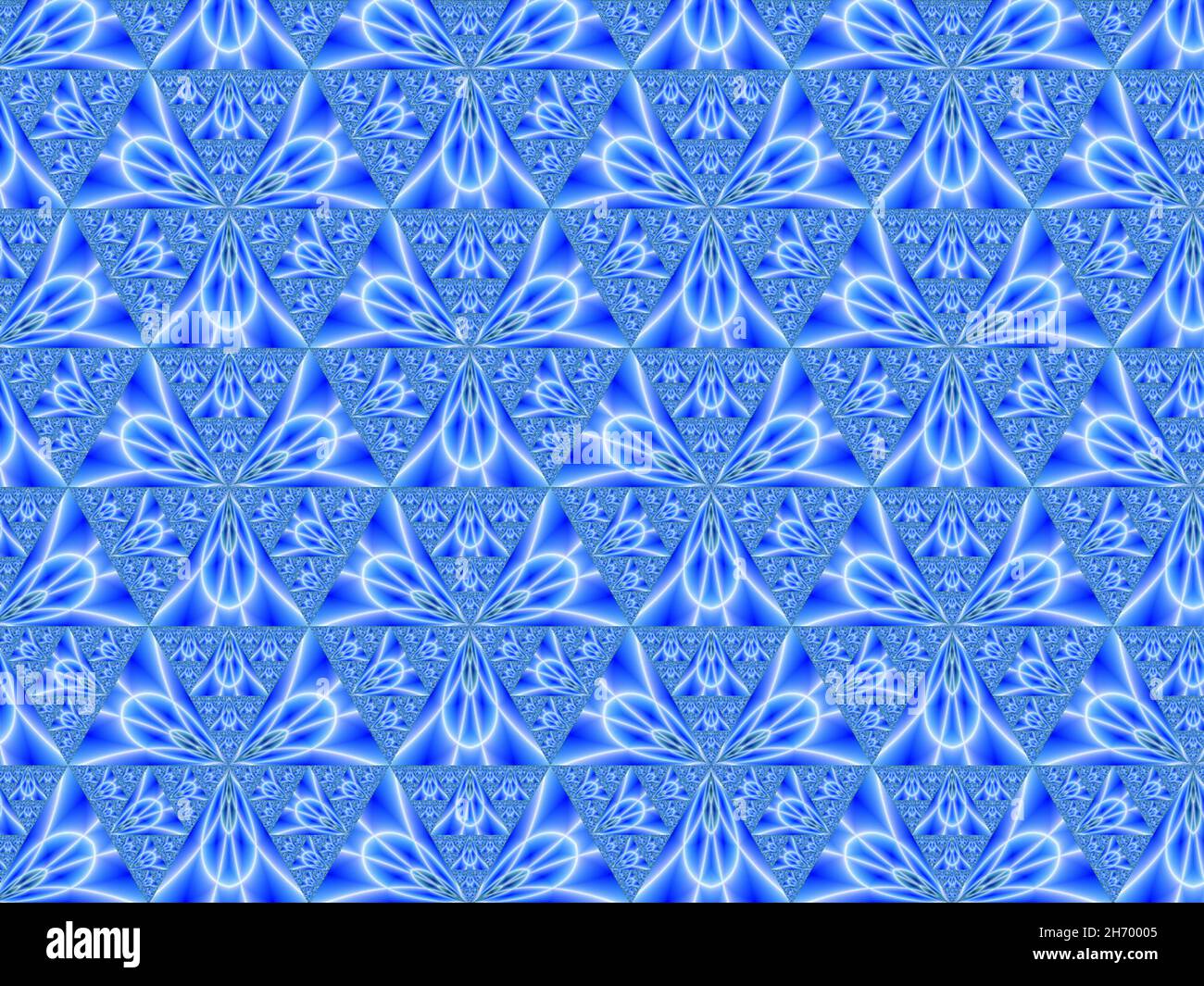 Abstract advertising, blue vibrant fluorescent elegant creative white lines wallpaper modern backgroun Stock Photo