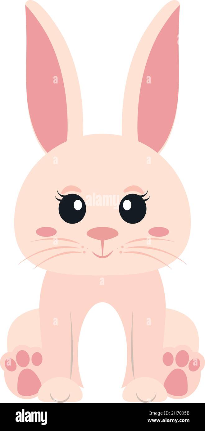 cute rabbit cartoon Stock Vector Image & Art - Alamy