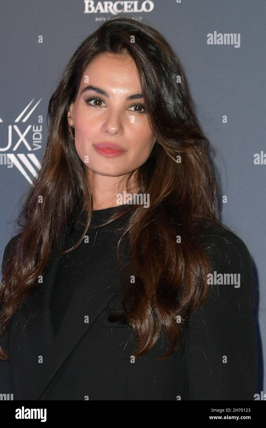 Rome Italy. 18th Nov 2021. Francesca Chillemi attends the launch party of the TV series Blanca at the River loft wool mill. Photo by Mario Cartelli SOPA Images Sipa USA Credit Sipa USA Alamy Live