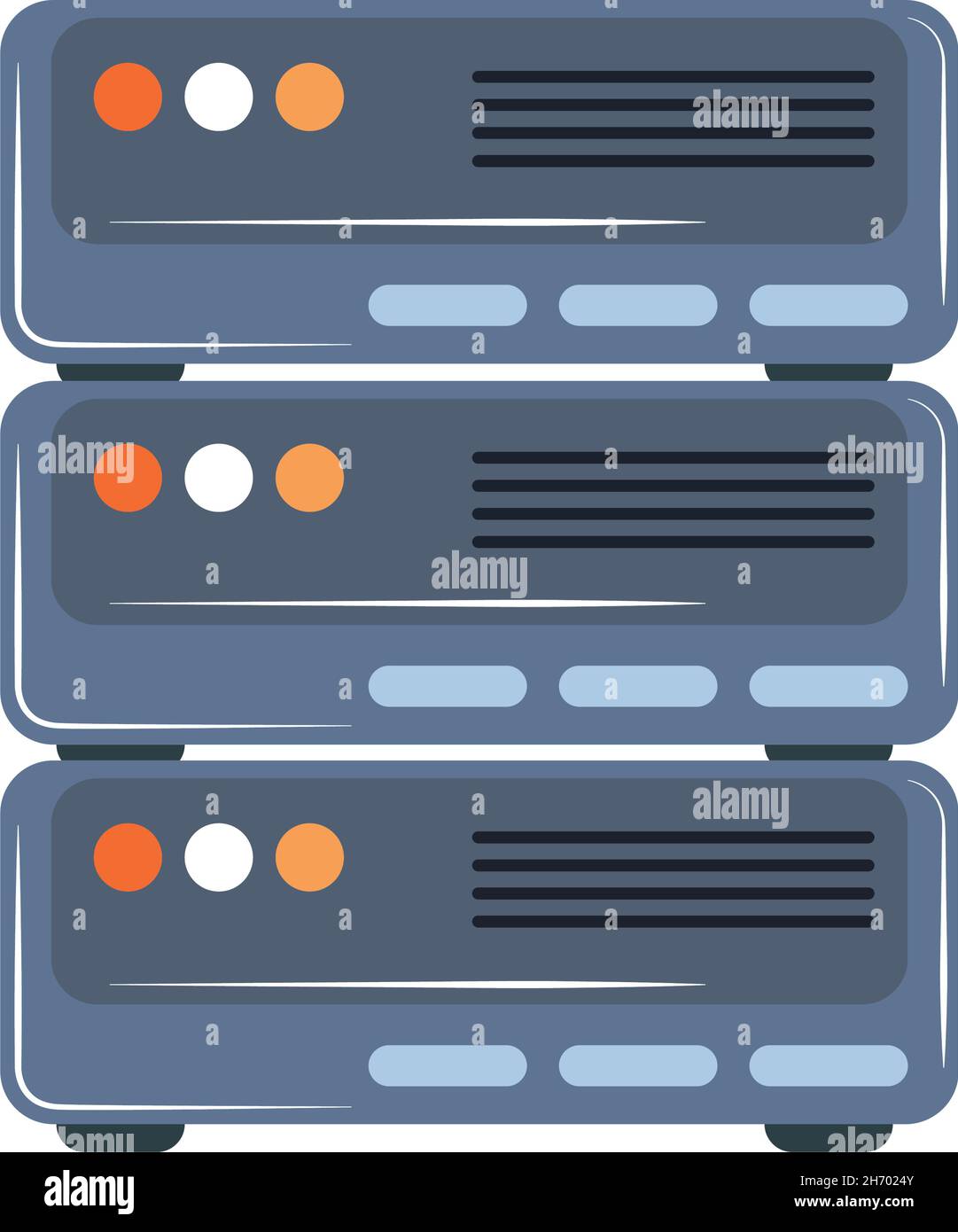 database center server Stock Vector Image & Art - Alamy