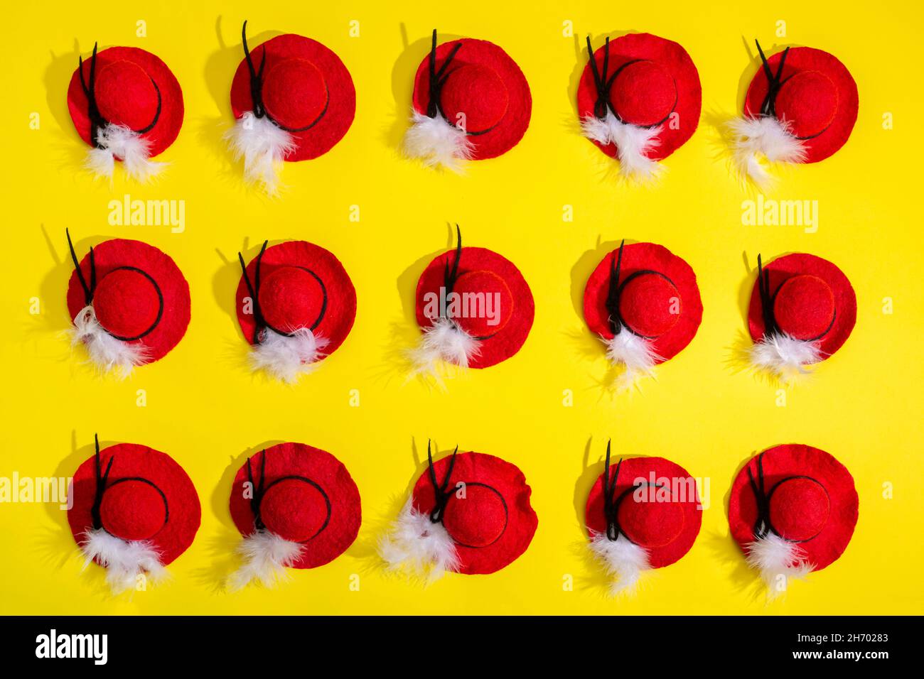 Yellow chicken hat High Resolution Stock Photography and Images - Alamy
