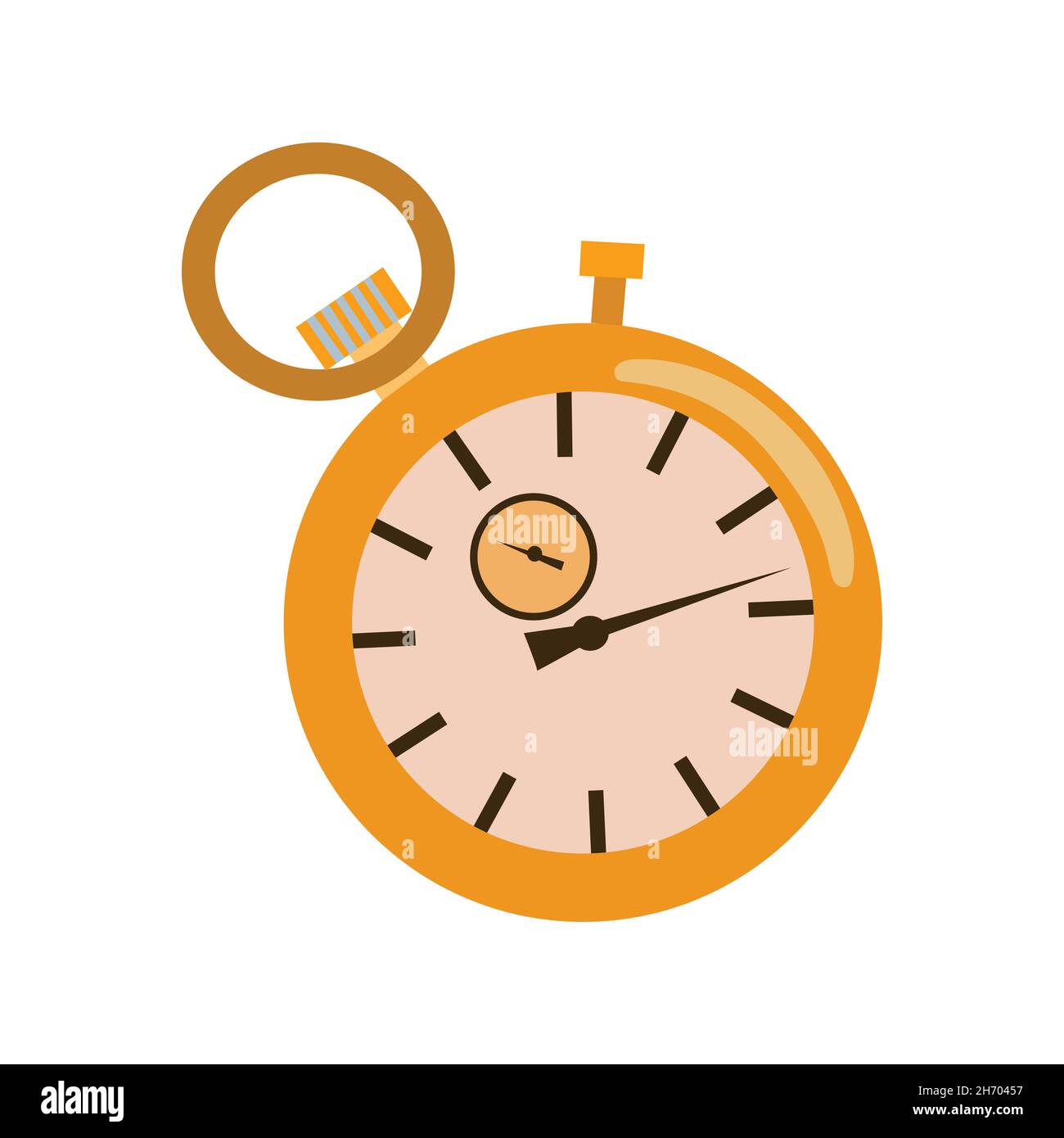 Compass flat vector illustration isolate on a white background Stock ...
