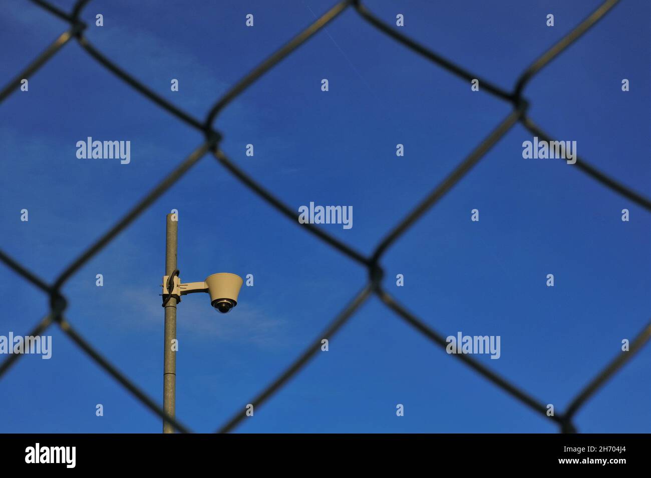 Surveillance Camera.Video surveillance concept.Regime object . Camera