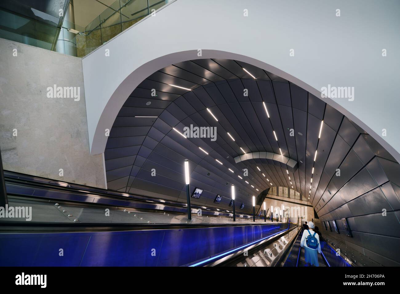 The Yitzhak Navon railway station in Jerusalem, Israel is the deepest