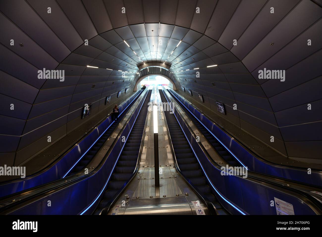 The Yitzhak Navon railway station in Jerusalem, Israel is the deepest