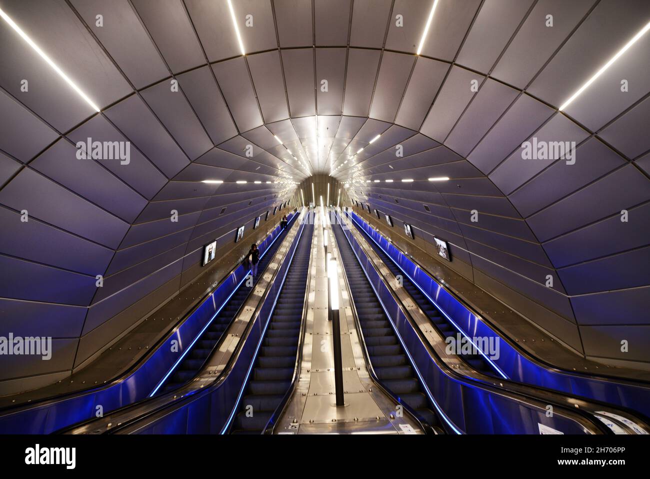The Yitzhak Navon railway station in Jerusalem, Israel is the deepest