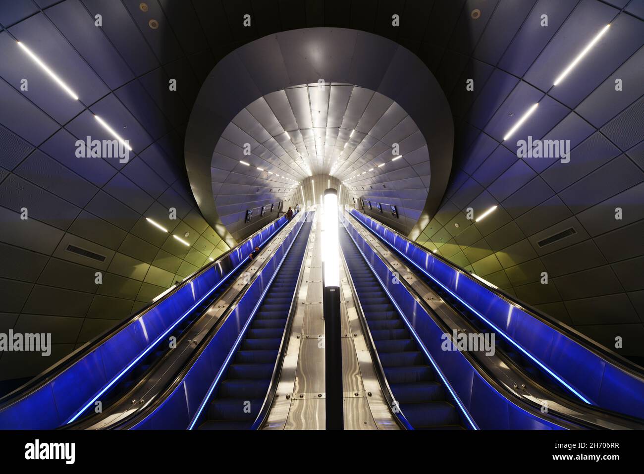 The Yitzhak Navon railway station in Jerusalem, Israel is the deepest