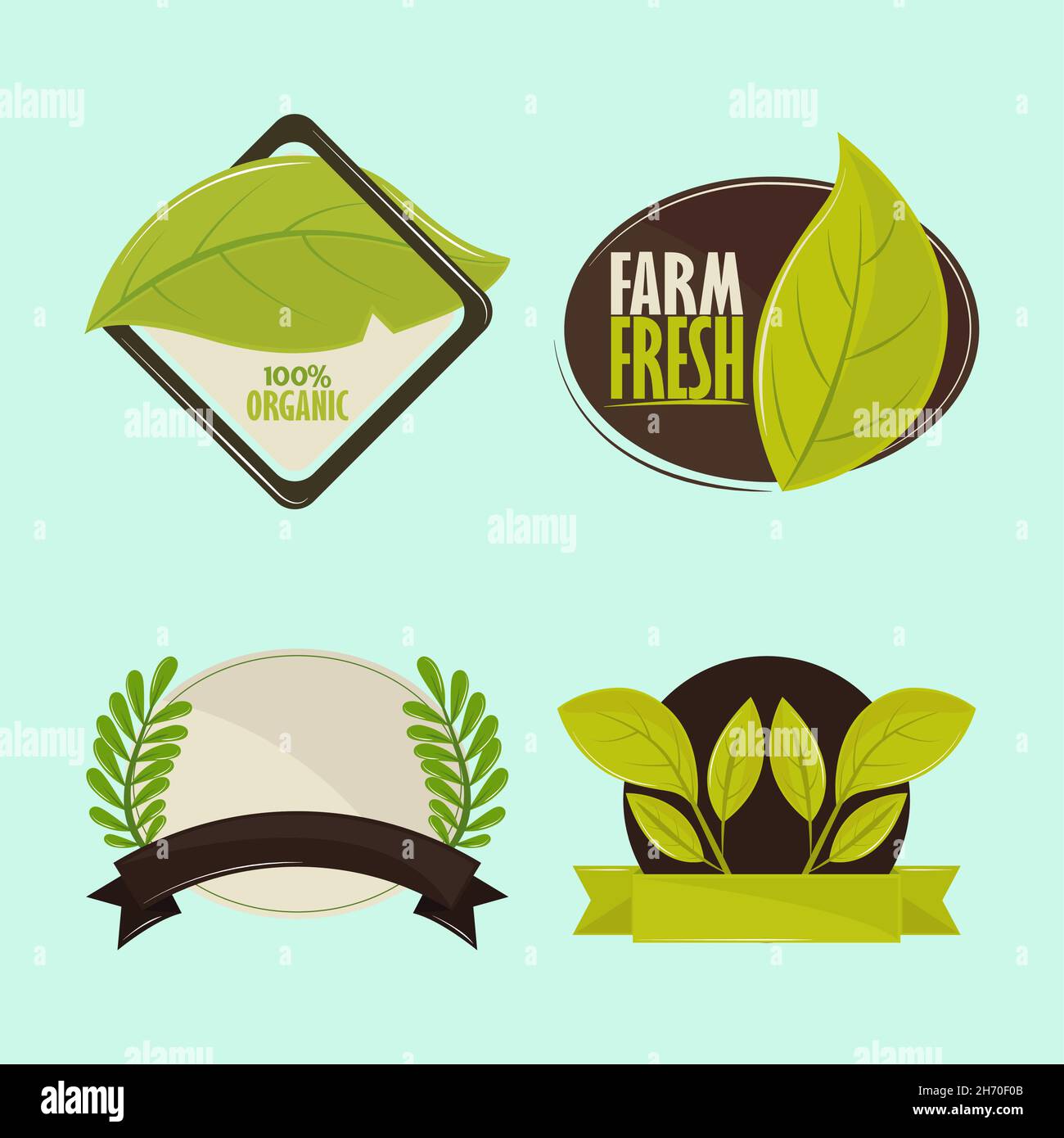 food farm fresh Stock Vector Image & Art - Alamy