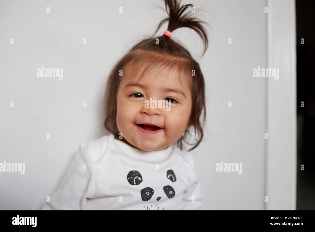 Portrait of cute baby girl Stock Photo - Alamy