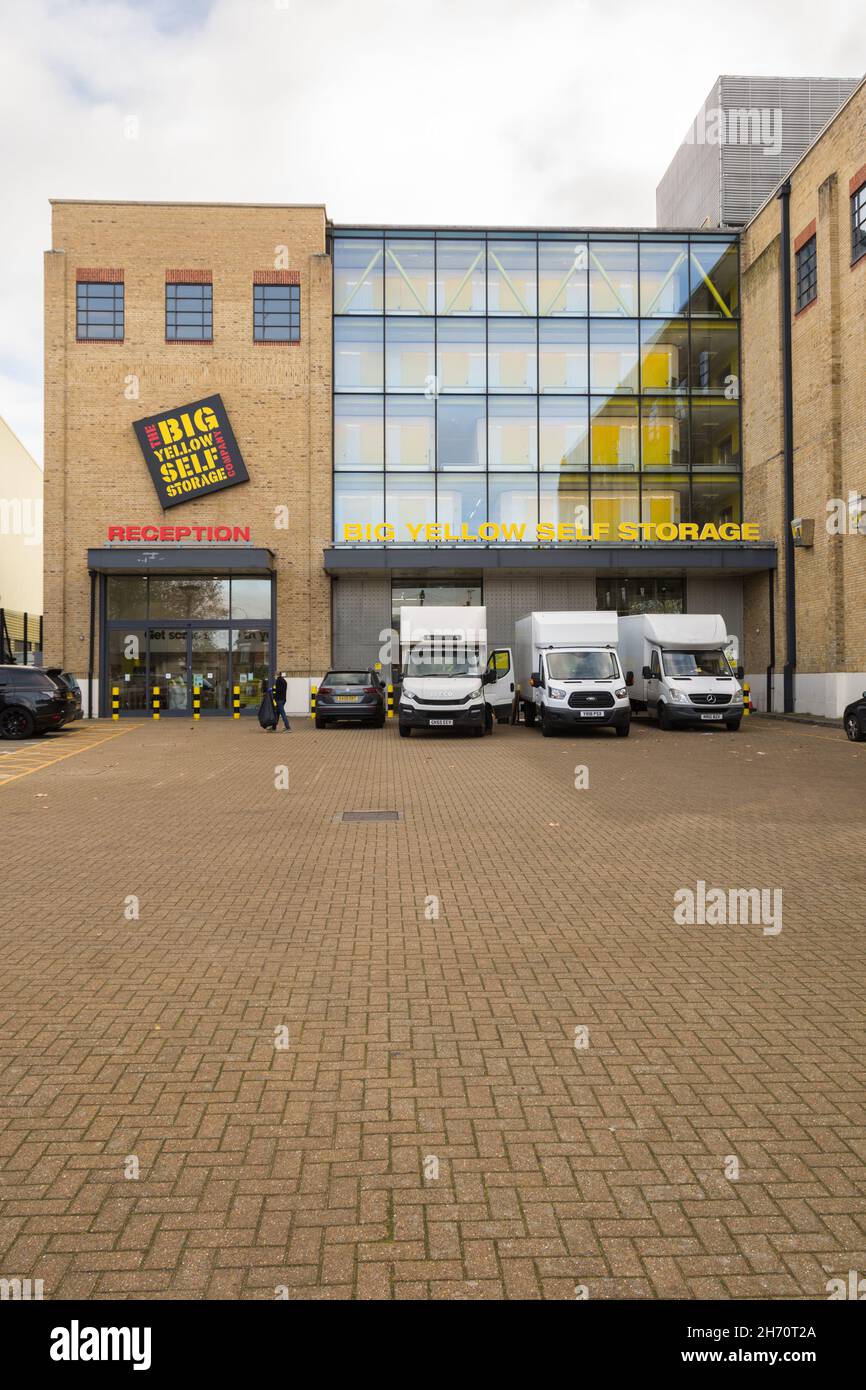 Big Yellow Storage Centre, Townmead Road, Fulham, London, England, U.K