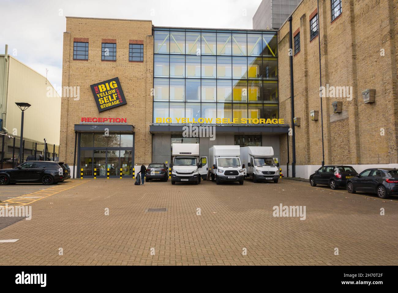 Big Yellow Storage Centre, Townmead Road, Fulham, London, England, U.K