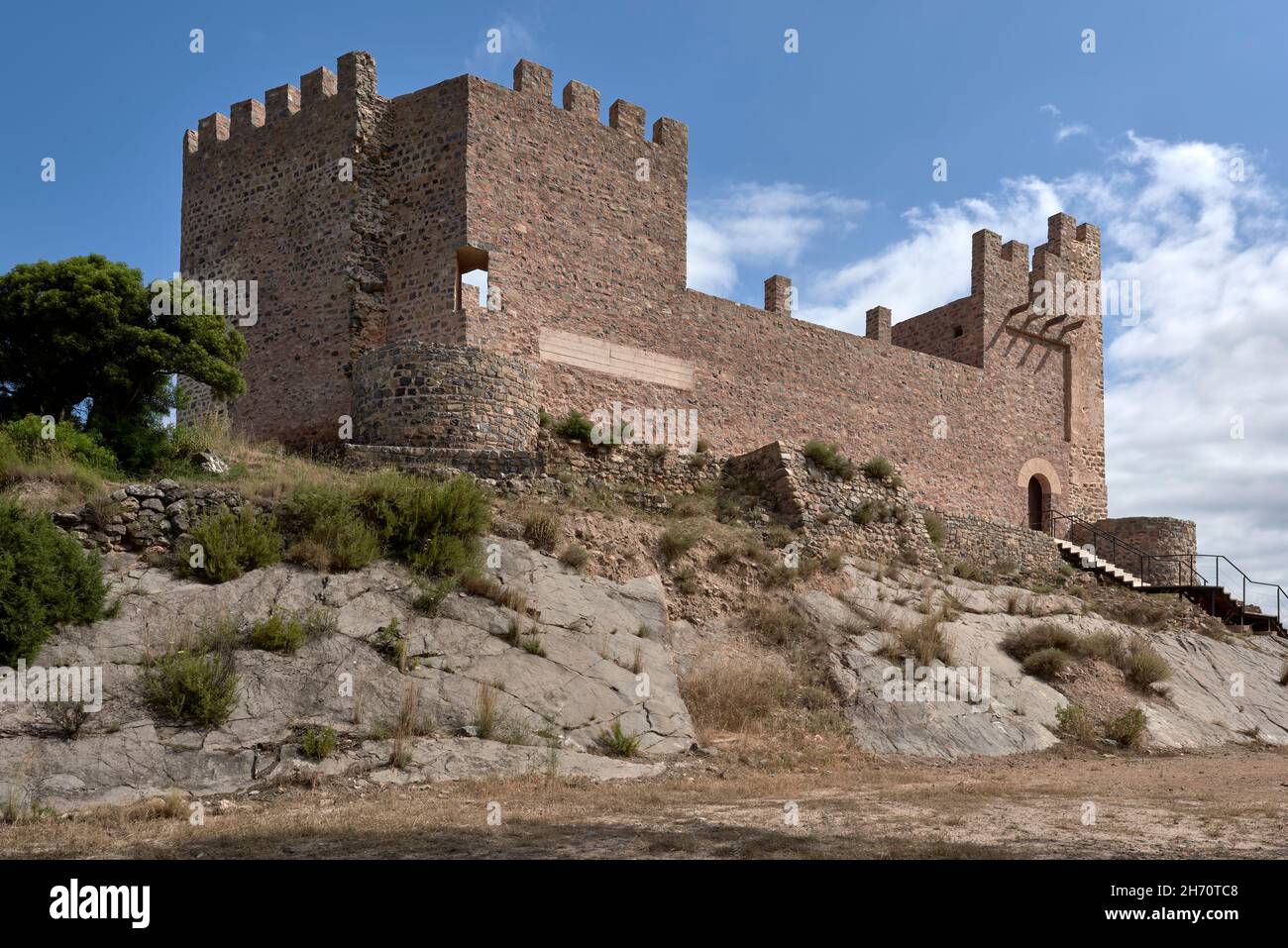 Castle of Gaibiel. Gaibiel, Castellón. Comunitat Valenciana. Spain. Stock Photo