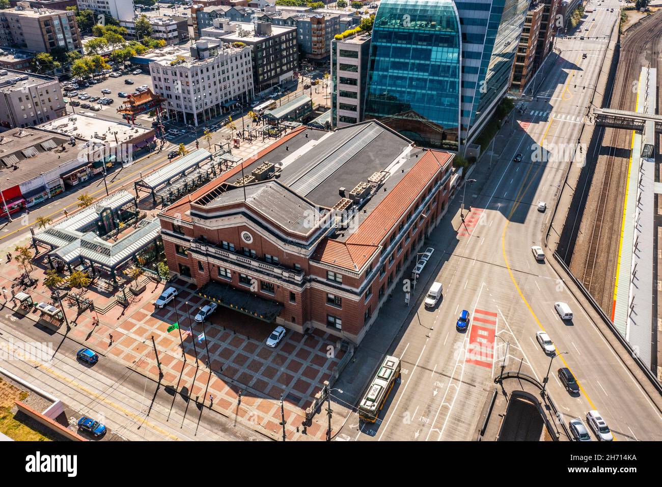 Union Station, Seattle, Washington, USA Stock Photo