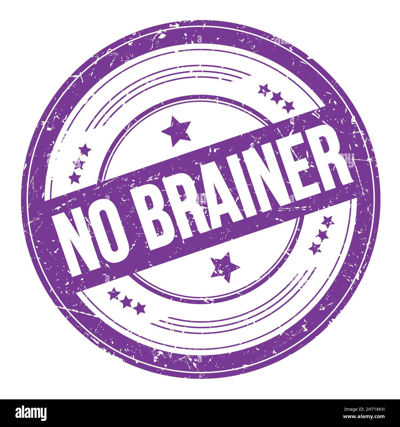 No brainer stamp hi-res stock photography and images - Alamy