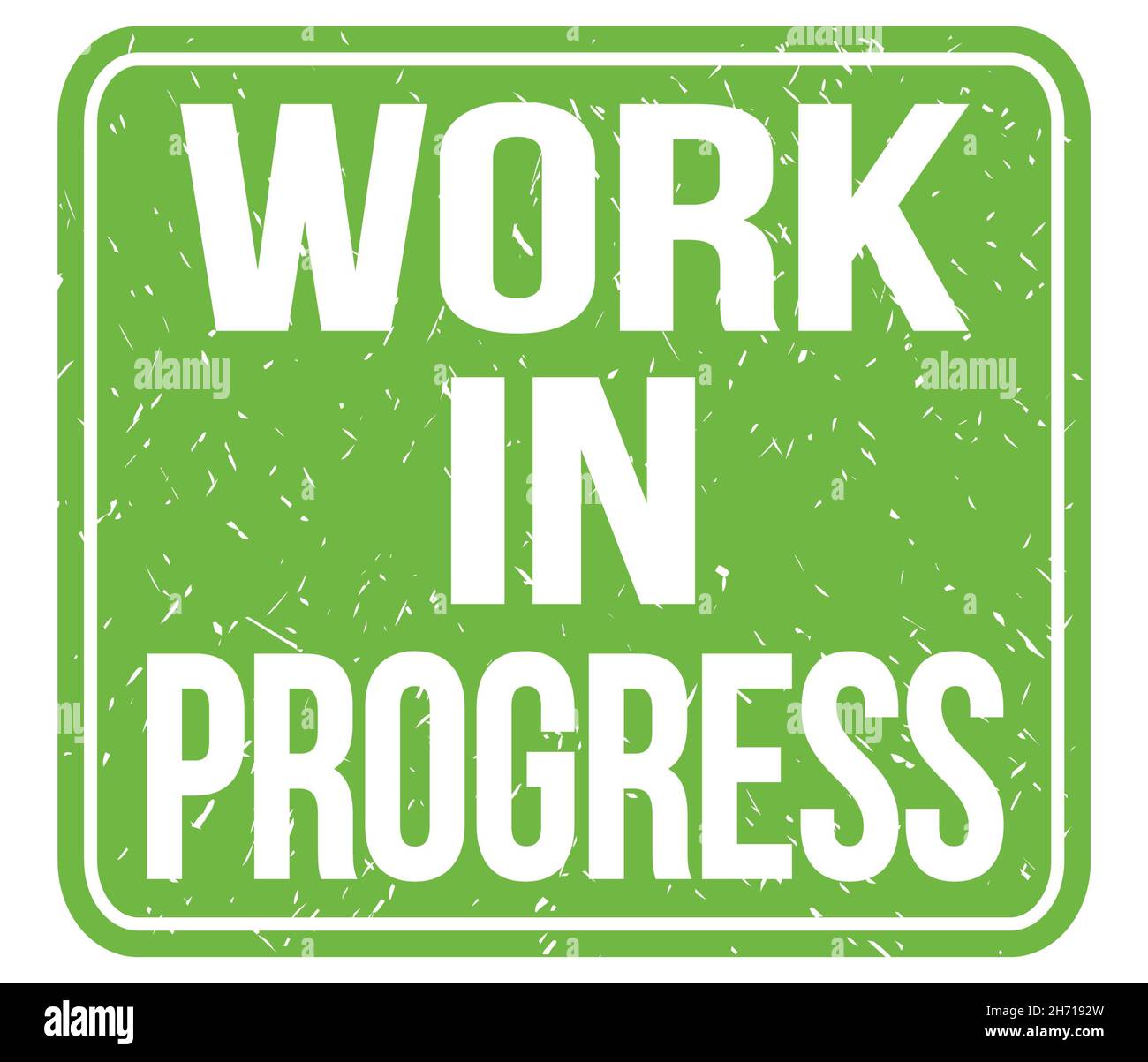 Work in progress logo
