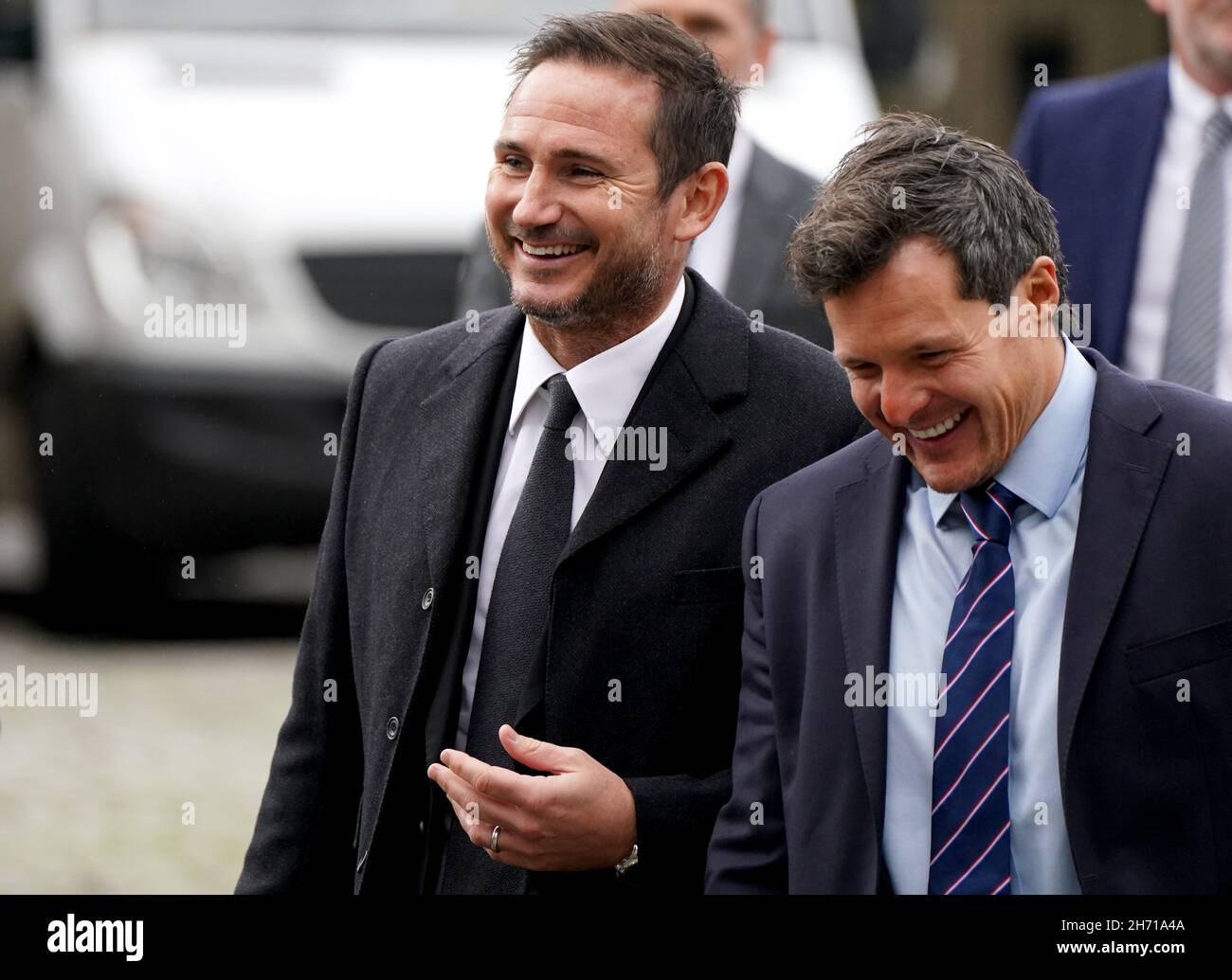 Former Chelsea manager Frank Lampard attends the memorial service at Glasgow Cathedral. On the 26th October 2021 it was announced that former Scotland, Rangers and Everton manager Walter Smith had died aged 73. Picture date: Friday November 19, 2021. Stock Photo