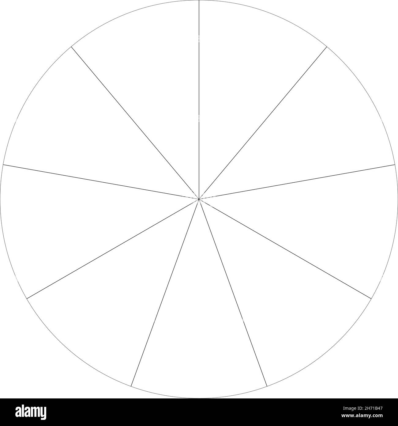 Pie Graph Circular Pie chart, Pie graph, circular, circle diagram from series with 2 to 65 ...