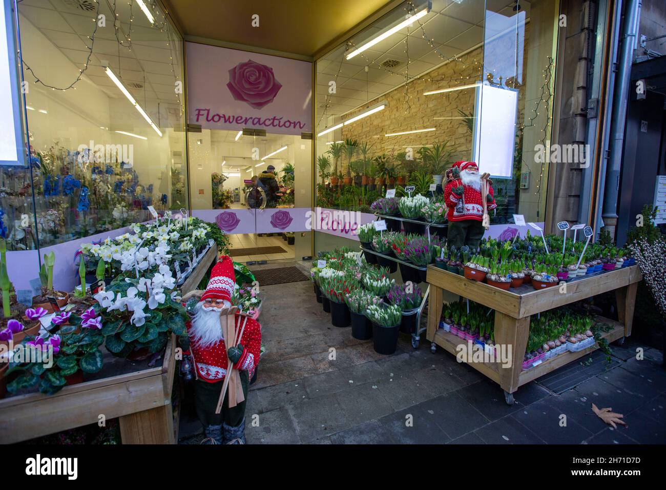 Flower shop in Luxemburg city, Luxemburg Stock Photo Alamy