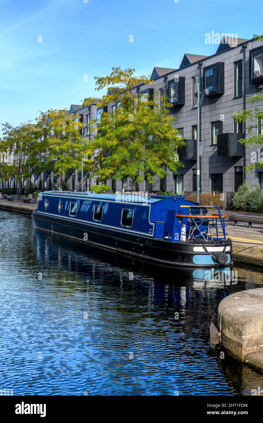 Smart, modern flats / apartments at New Islington Marina, part of a