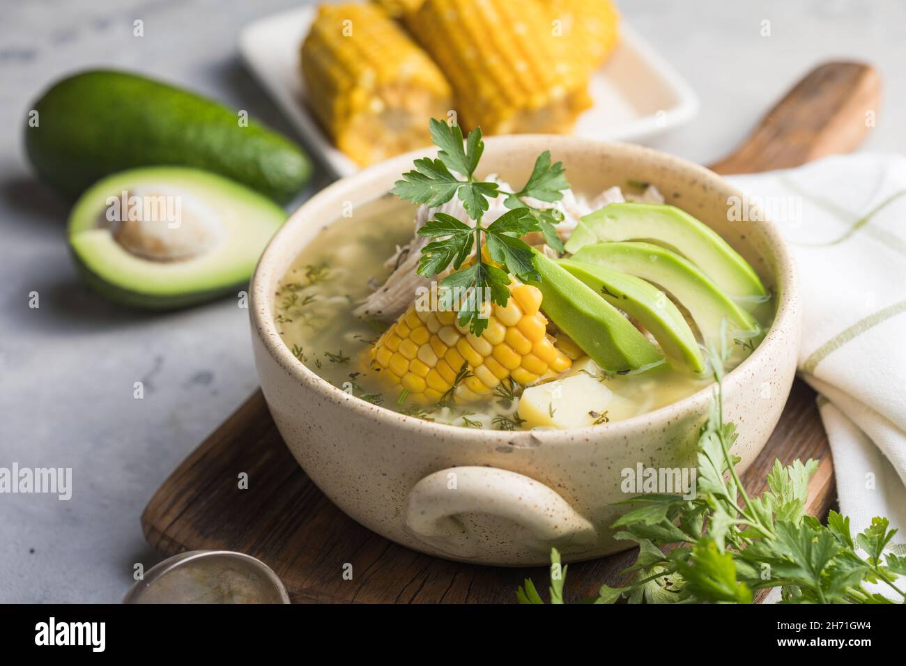 Colombian Food Ajiaco