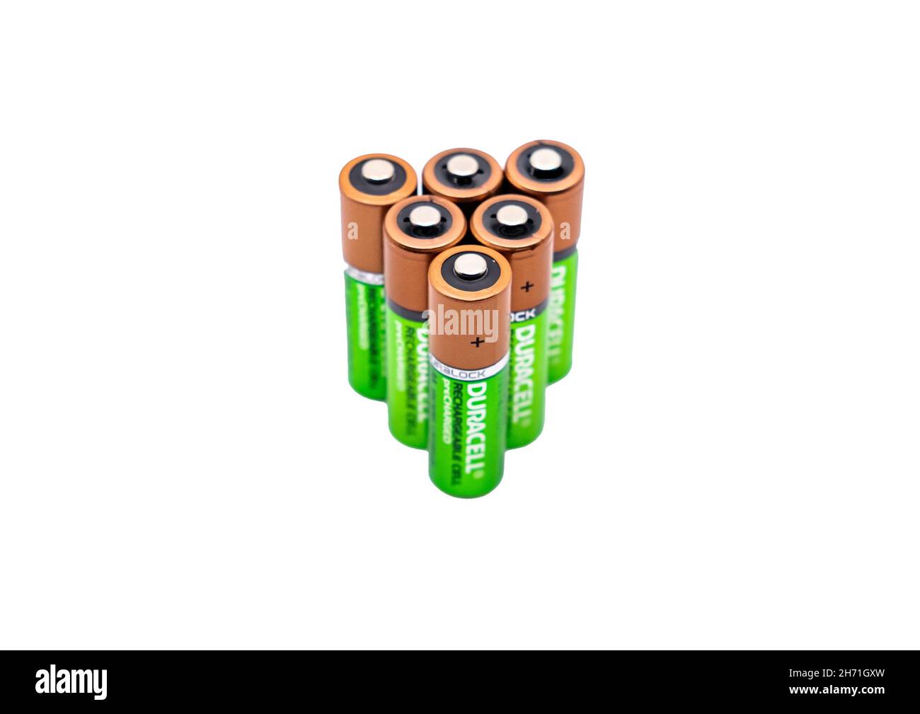 Norwich, Norfolk, UK November 15 2021. Duracell batteries cut out