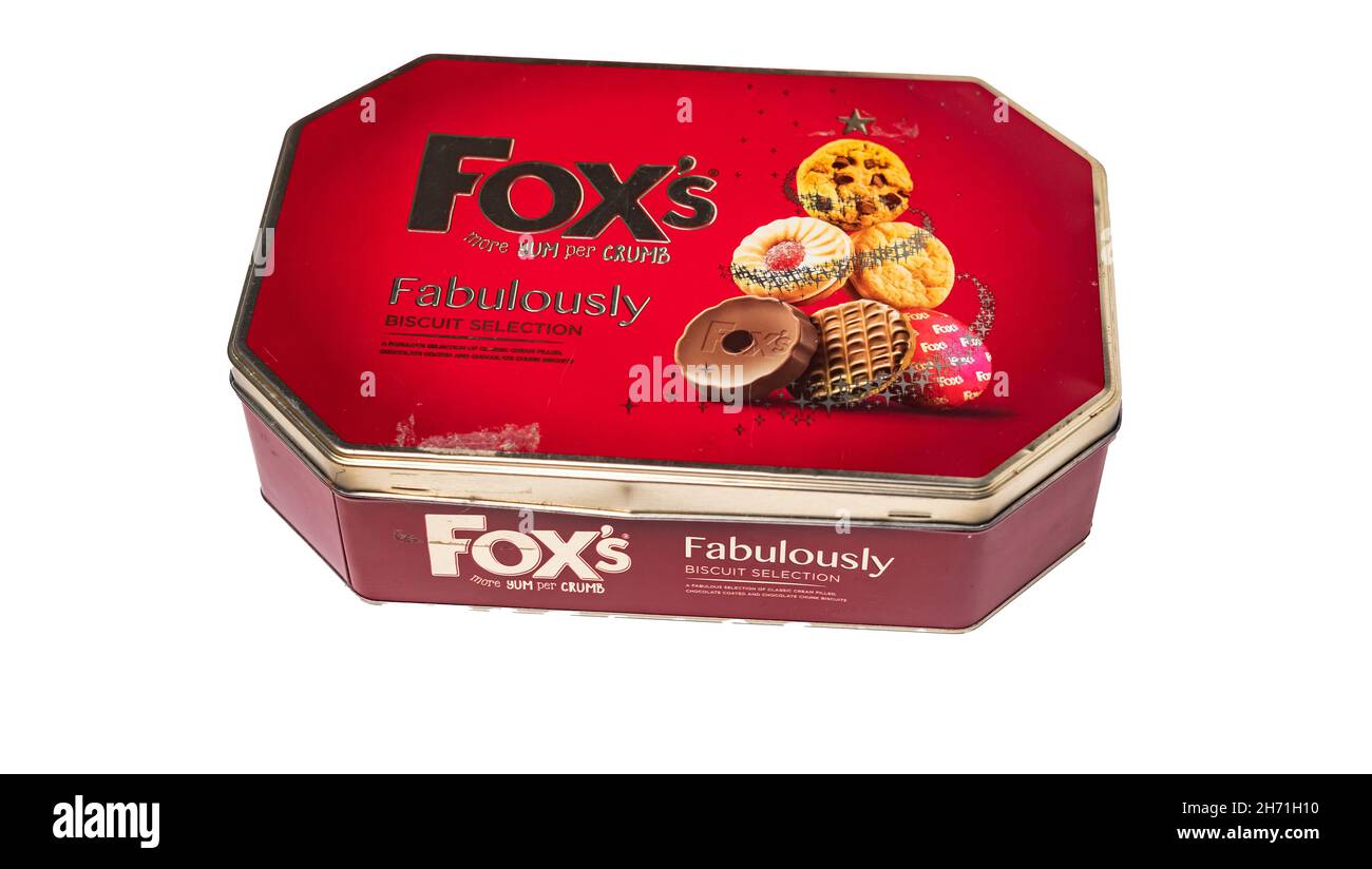 Biscuit selection tin hi-res stock photography and images - Alamy