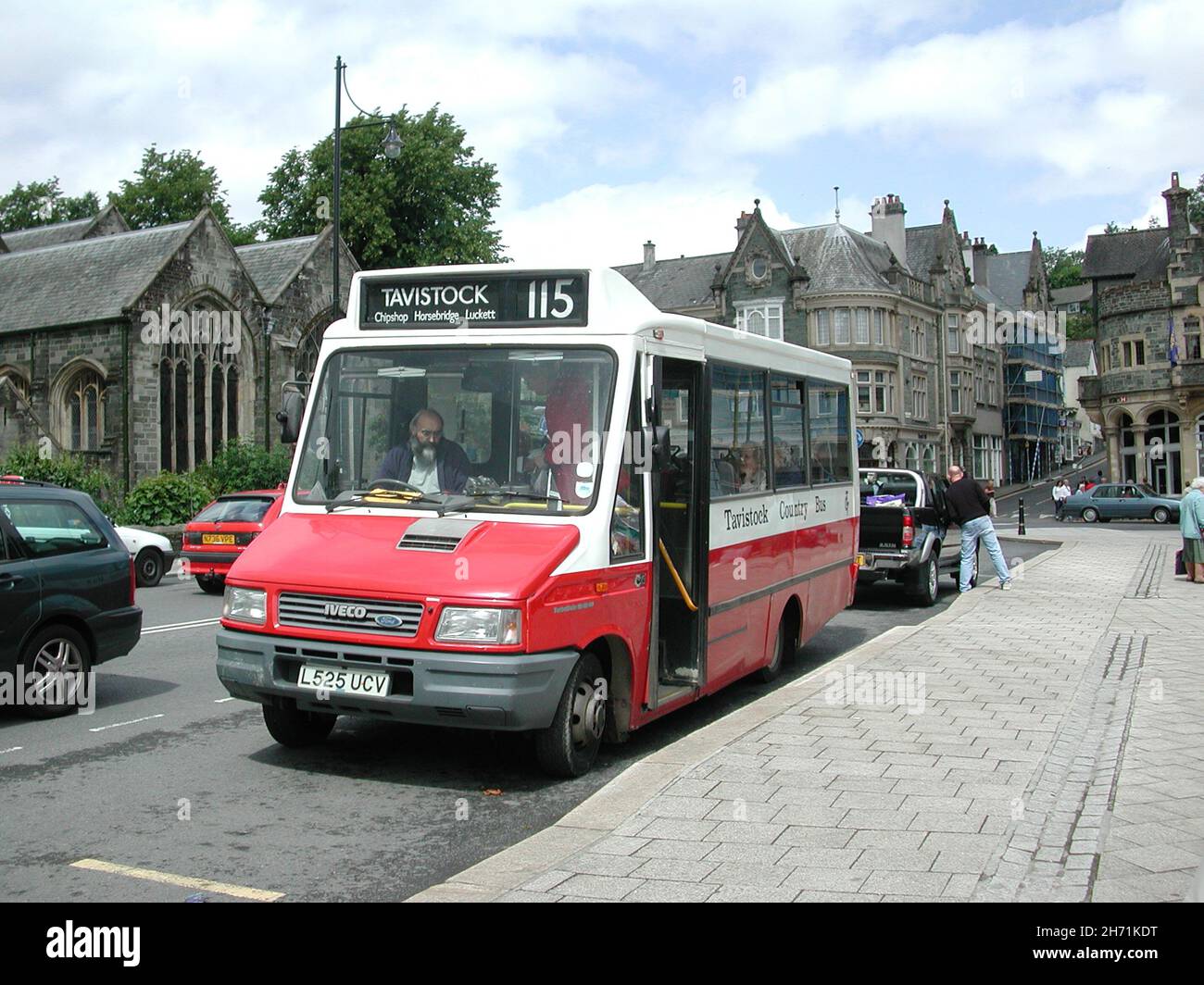 Tavistock Country Bus Powered by Volunteers Stock Photo