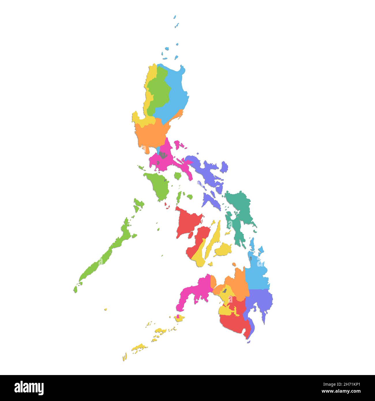 High Resolution Philippine Map The Philippines Map Hi-Res Stock Photography And Images - Alamy