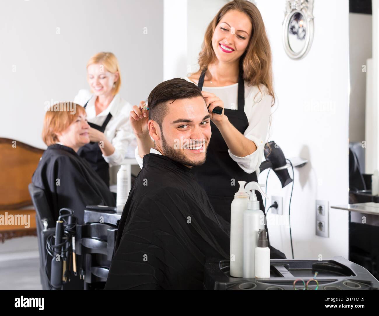 Handsome man in a Stock Photo Alamy