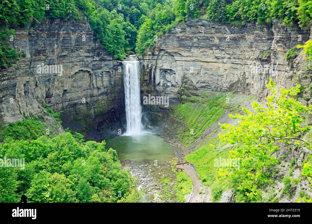 Taughannock Falls, New York Stock Photo Alamy