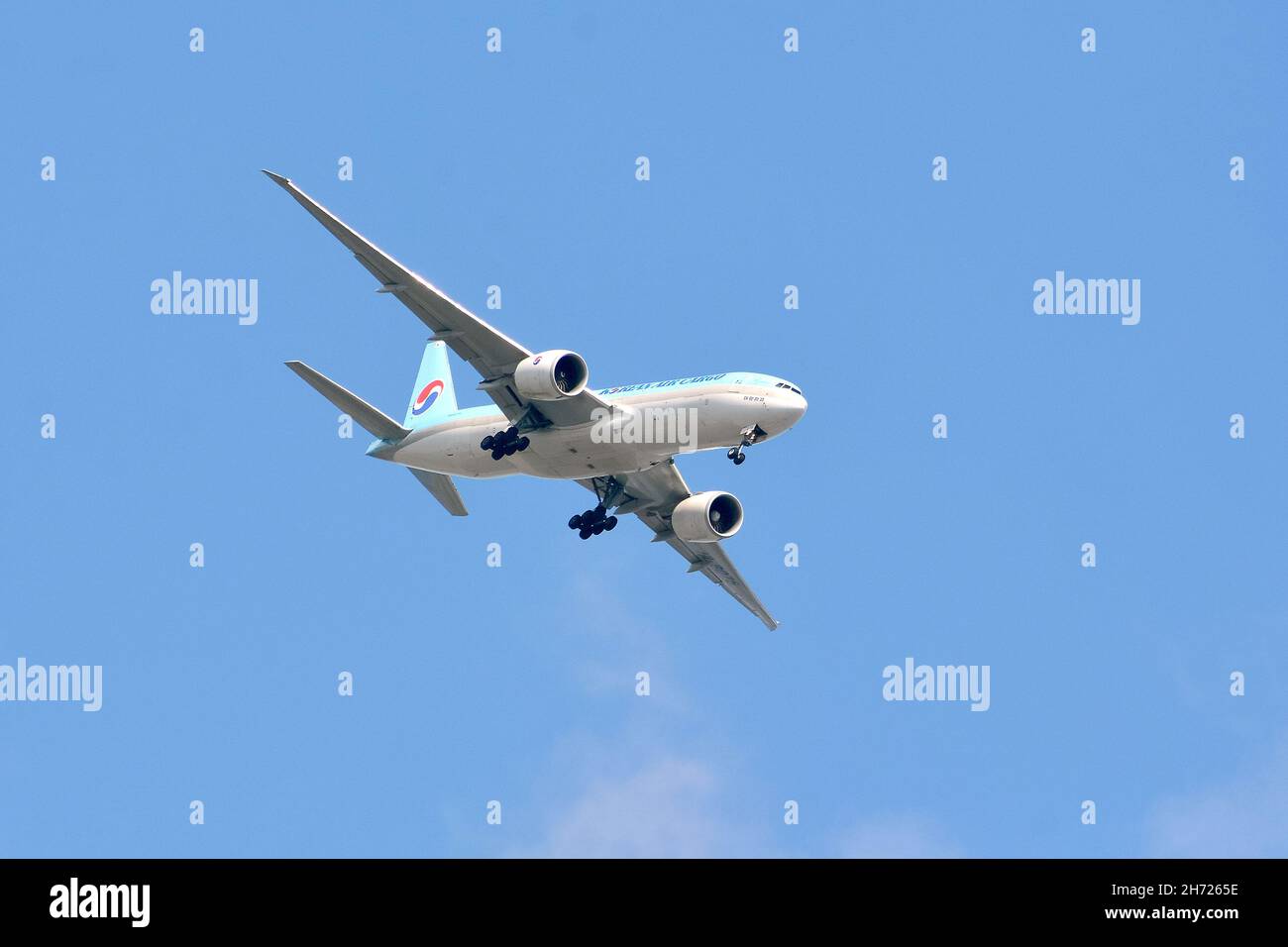 Korean Air Cargo (is the largest airline and flag carrier of South