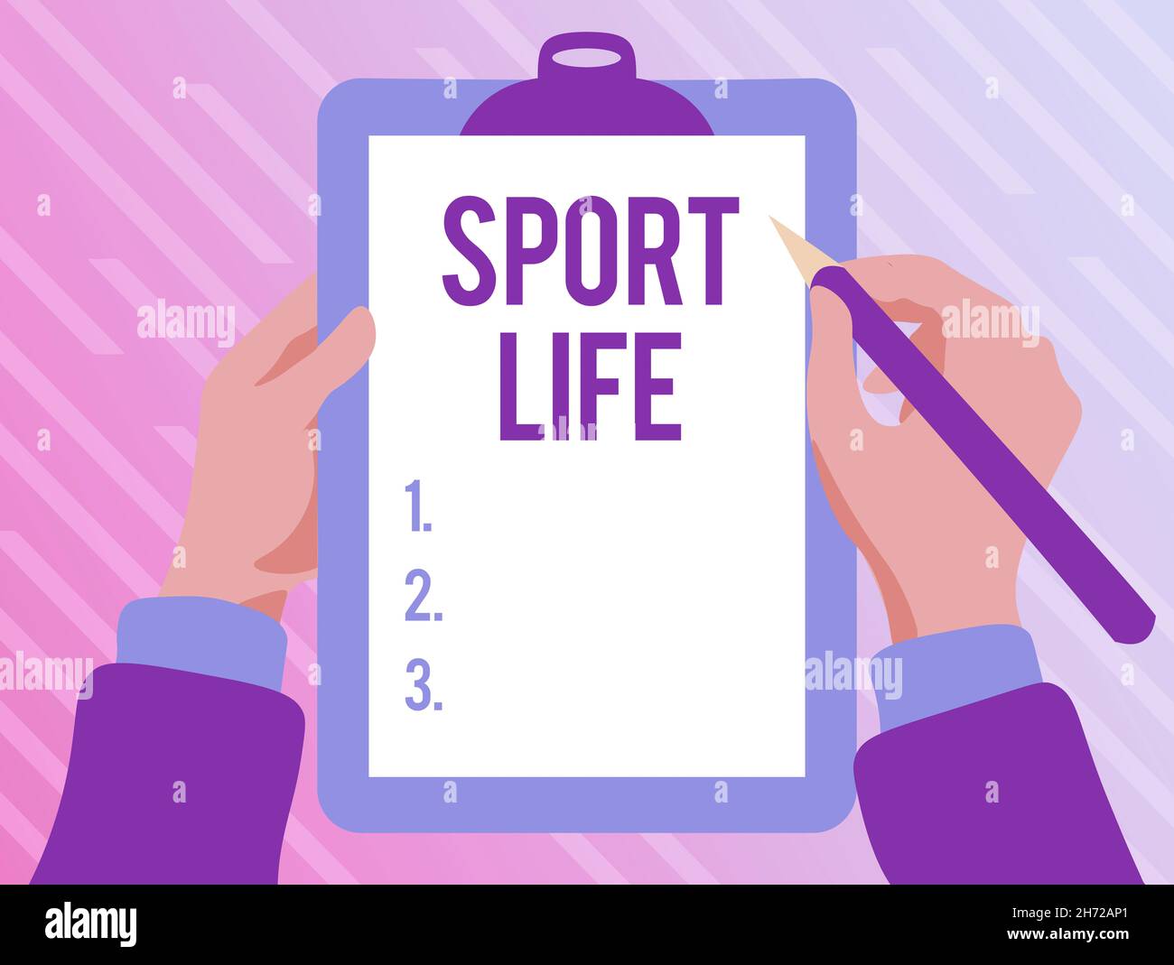 Conceptual caption Sport Life. Business idea Fond of sports or other  outdoor activities Physically active Playing Keyboard Typing Game, Creating  And Stock Photo - Alamy