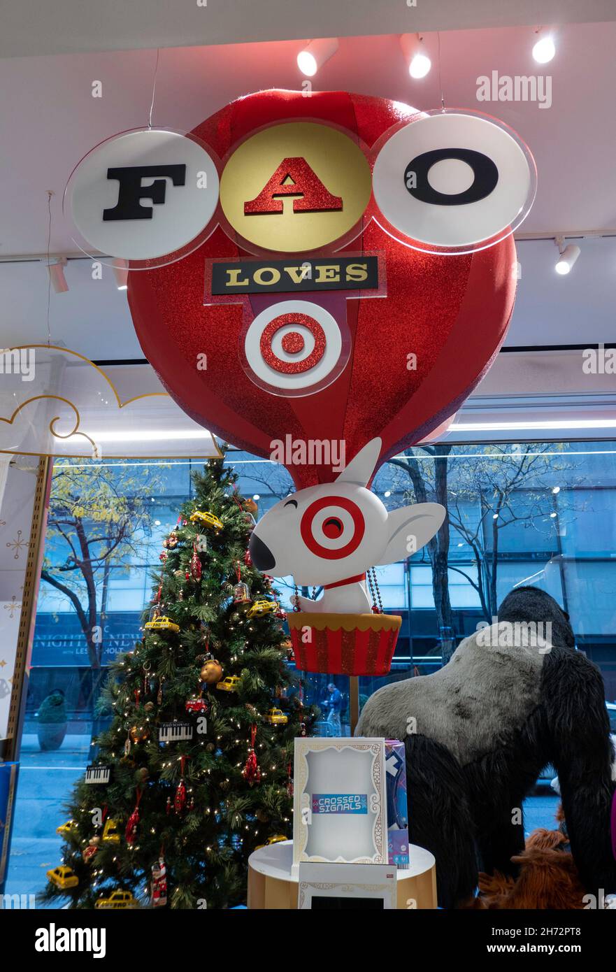 FAO Schwarz is a famous toy store located in 30 Rockefeller Center, New