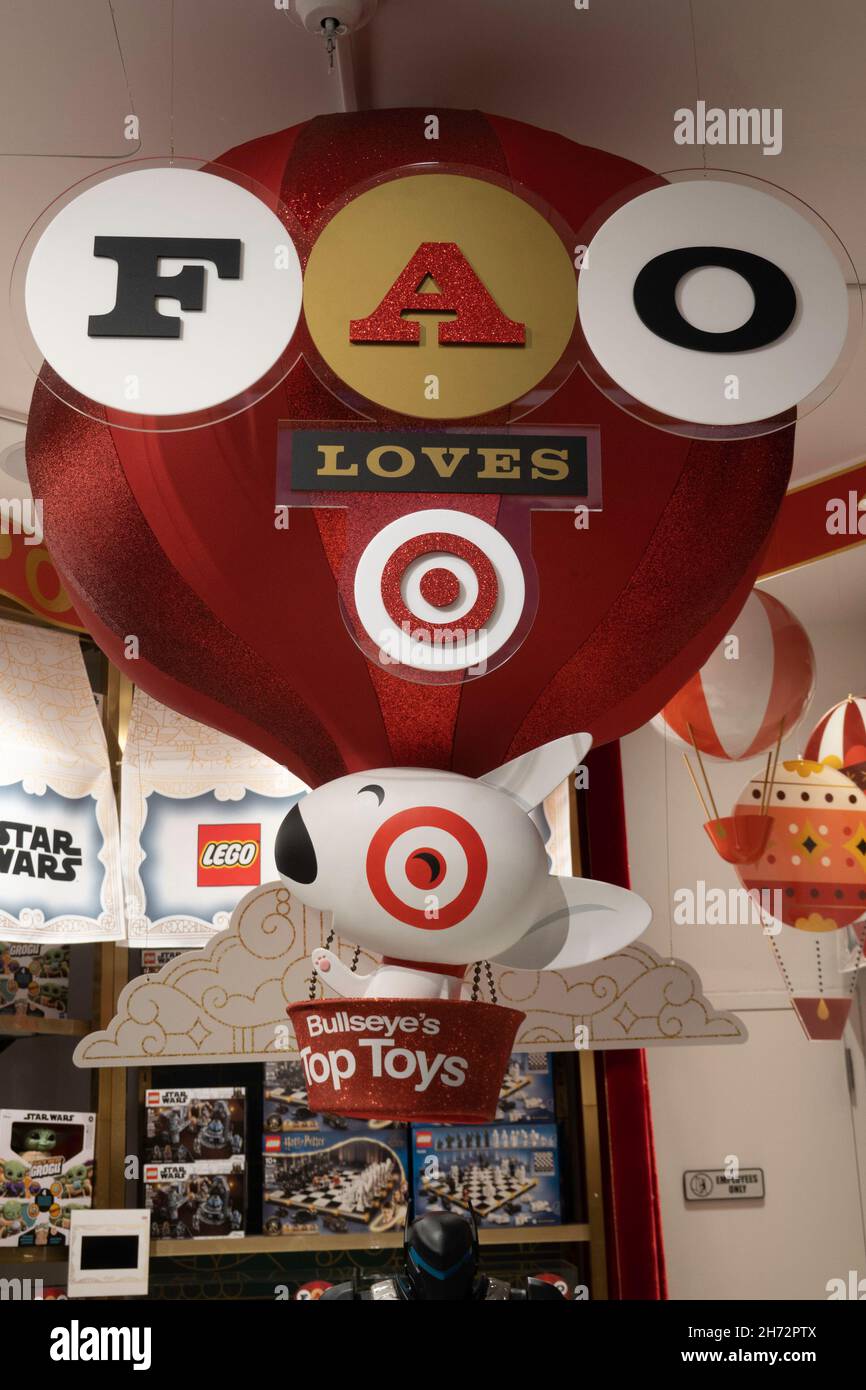 FAO Schwarz is a famous toy store located in 30 Rockefeller Center, New