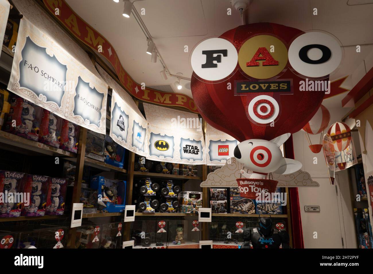 Bullseye's FAO Schwarz Toy Selection – Fixtures Close Up