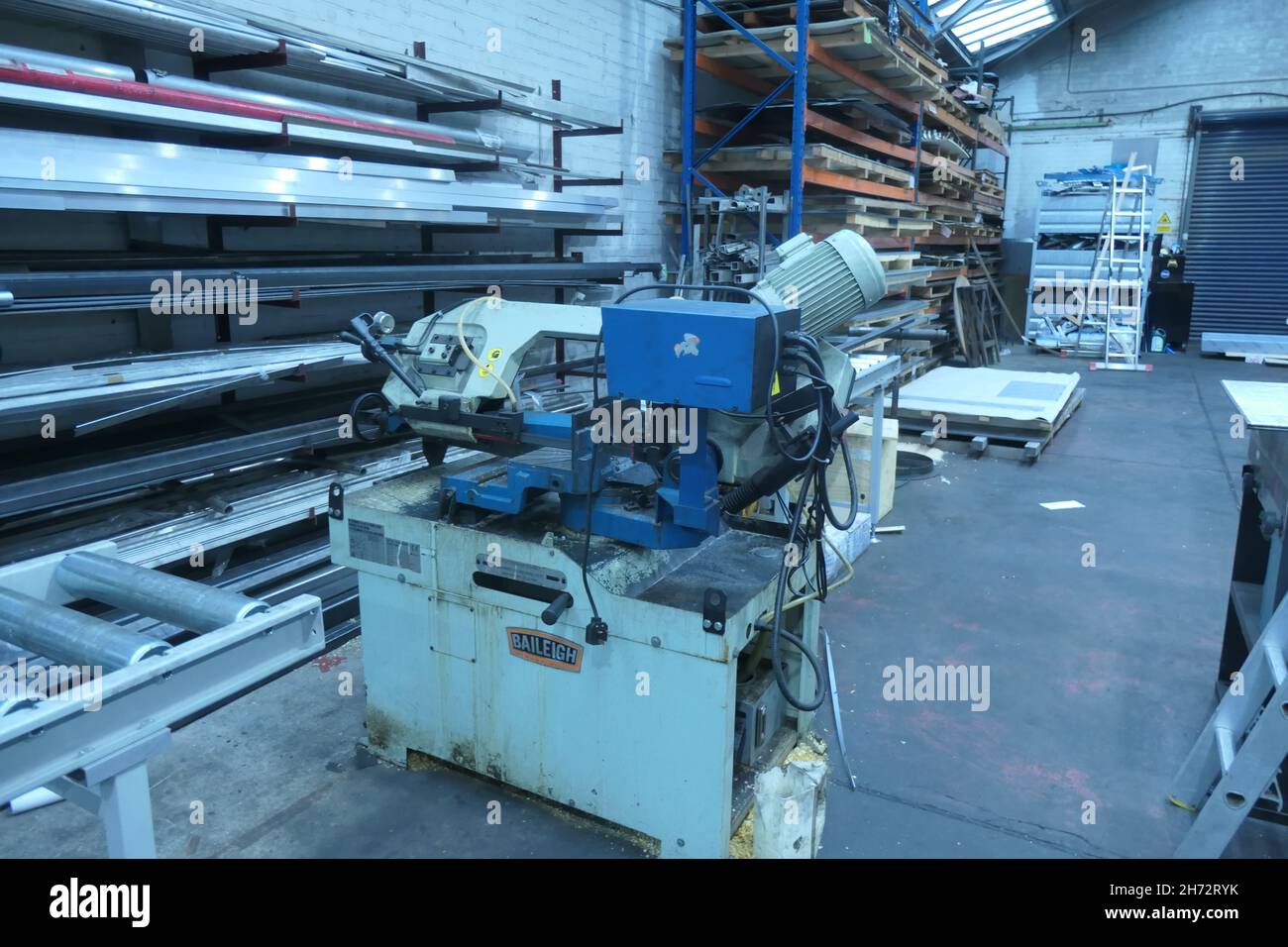 metal fabrication factory Northampton UK Stock Photo Alamy