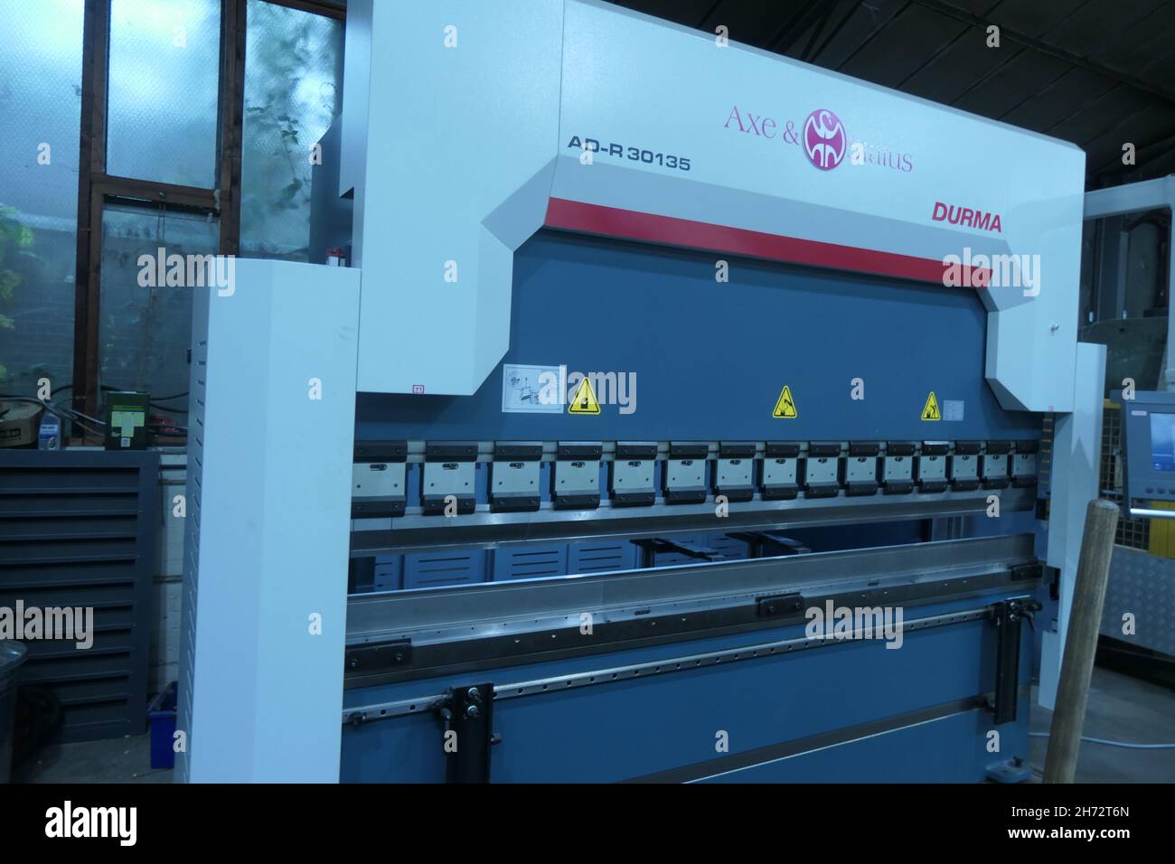 metal fabrication factory Northampton Stock Photo Alamy